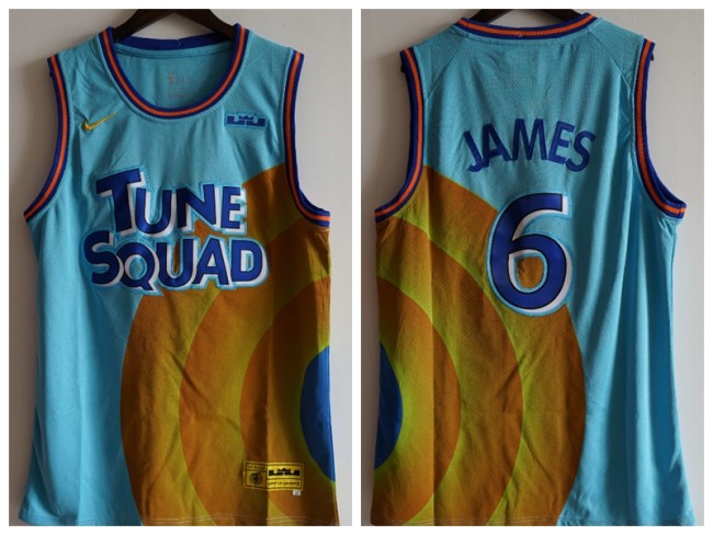 Air dunk (new fabric print) 6 James blue