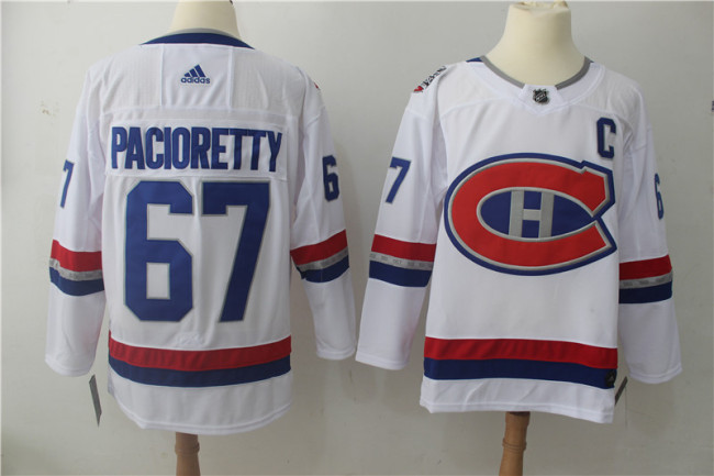 Adidas Classic Montreal Canadiens 67 Max Pacioretty Ice Hockey Jersey ALL White