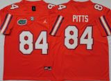 Florida Gators 84 Kyle Pitts College Football Jersey Orange