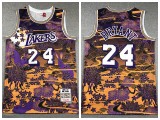 Los Angeles Lakers 24 Kobe Bryant Basketball Jersey Rabbit Year Retro