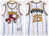 Toronto Raptors 15 Vince Carter Basketball Jersey White Retro