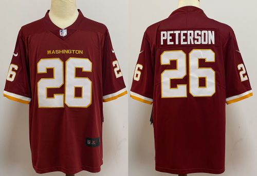 Washington Redskins 26 Adrian Peterson Football Jersey Legend Red