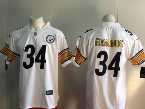 Pittsburgh Steelers 34 Terrell Edmunds Football Jersey Legend White