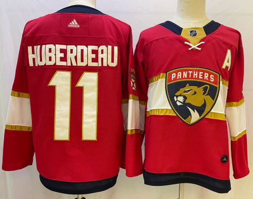 Adidas Florida Panthers 11 Jonathan Huberdeau Ice Hockey Jersey Red