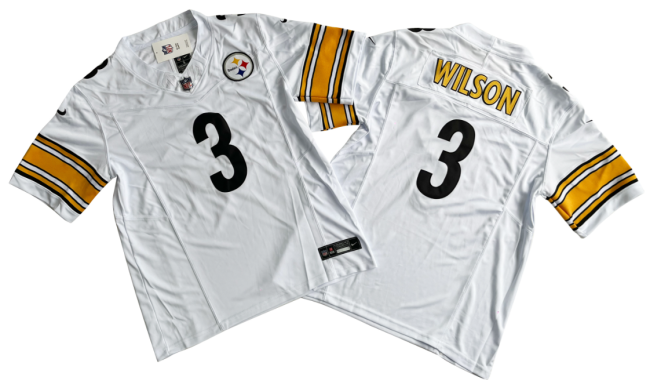 Pittsburgh Steelers 3 Russell Wilson Nike Vapor F.U.S.E. Limited Jersey