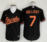 Nike Baltimore Orioles 7 Jackson Holliday Baseball Jersey Black