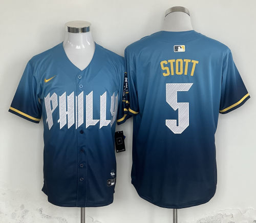 Nike Philadelphia Phillie 5 Bryson Stott Baseball Jersey City Edition