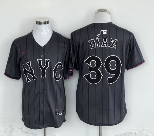 Nike New York Mets 39 Edwin Diaz Baseball Jersey City Edition