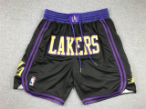 24 Pocket Pants Lakers Black City Edition