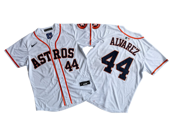 Houston Astros 44 Yordan Alvarez Nike White Home Limited Player Jersey