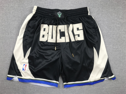Milwaukee Bucks Pocket pants Buck black announcement