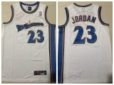 Washington Wizards 23 Michael Jordan Basketball Jersey White