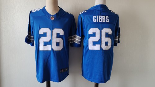 Detroit Lions 26 Jahmyr Gibbs Football Jersey Legend Light blue