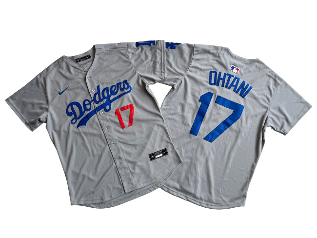 Los Angeles Dodgers 17 Shohei Ohtani Nike Gary Home Limited Player Jersey