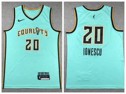 New York Knicks 11 Jalen Brunson Basketball Jersey Green