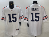 Chicago Bears 15 Rome Odunze Football Jersey Legendary White