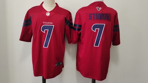Houston Texans 7 C.J. Stroud  Nike Alternate Game Jersey  Red