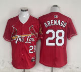 St. Louis Cardinals Nolan Arenado Nike Red 2024 City Connect Limited Player Jersey Colored Stripe City Edition