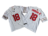 Arizona Cardinals 18 Marvin Harrison Jr Nike White Vapor F.U.S.E. Limited Jersey