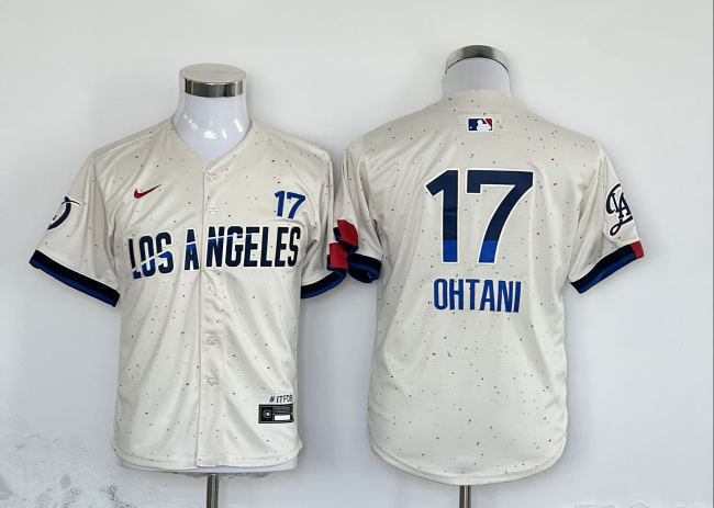 Youth Nike Los Angeles Dodgers 17 Shohei Ohtani Baseball Jersey fashion
