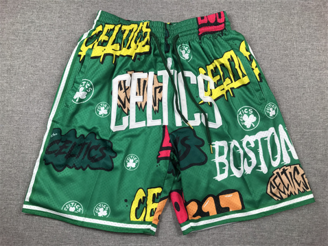 Pocket pants Celtic graffiti green