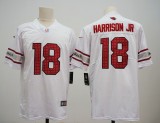 Arizona Cardinals 18 Marvin Harrison Jr Football Jersey Legend White