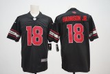 Arizona Cardinals 18 Marvin Harrison Jr Football Jersey Legend Black