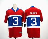 New York Giants 3 Deonte Banks Football Jersey Red