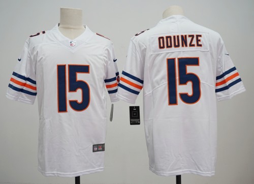 Chicago Bears 15 Rome Odunze Football Jersey Legendary White