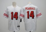 San Francisco 49ers 14 Ricky Pearsall Football Jersey Legend White