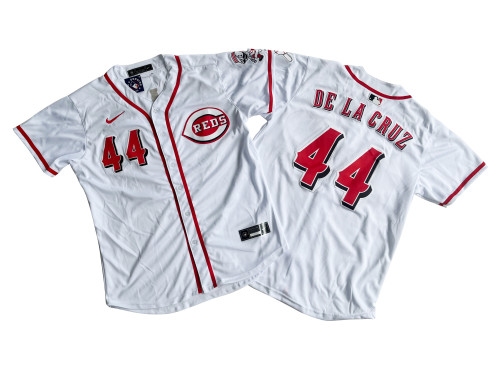 Cincinnati Reds Elly De La Cruz Nike White Home Limited Player Jersey