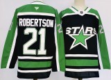 Fanatics Dallas Stars 21 Jason Robertson Ice Hockey Jersey Black
