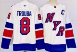 New York Rangers 8 Jacob Trouba Ice Hockey Jersey WHITE