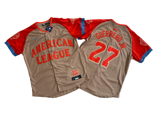 National League 27 Vladimir Guerrero Jr. Nike Navy 2024 MLB All-Star Game Limited Player Jersey