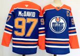 Fanatics Edmonton Oilers 97 Connor McDavid Ice Hockey Jersey