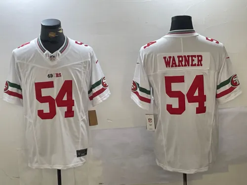 San Francisco 49ers 54 Fred Warner Football Jersey Mexico