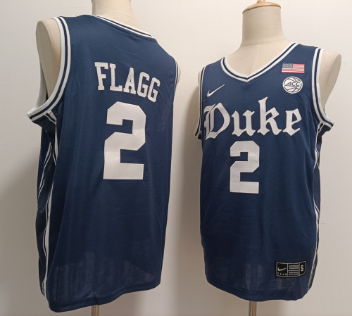 Duke Blue Devils 2 Cooper Flagg College Basketball Jersey Navy Blue