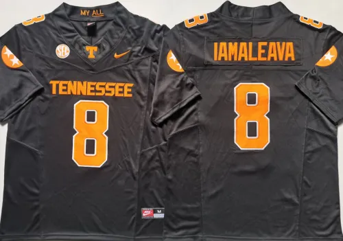 Tennessee Volunteers 8 Nico Lamaleava Coolege Football Jersey Limited ashes Three Dynasties