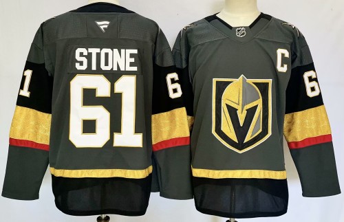 Fanatics Vegas Golden Knights 61 Mark Stone Ice Hockey Jersey Gray