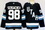 Fanatics Utah New Team 98 Mikhail Sergachev Ice Hockey Jersey Black