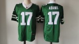 New York Jets 17 Davante Adams Football Jersey Green Three Dynasties