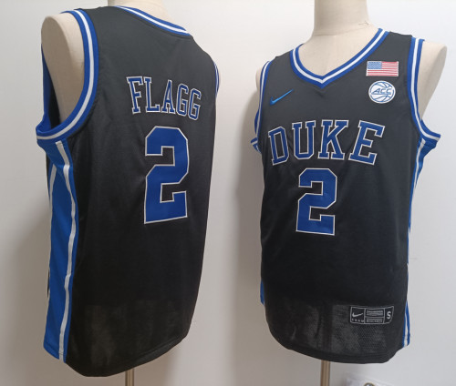 Duke Blue Devils 2 Cooper Flagg College Basketball Jersey Black