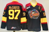 Edmonton Oilers 97 Connor McDavid Ice Hockey Jersey Black Retro