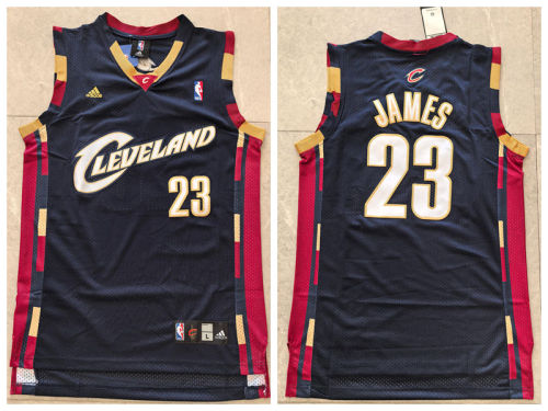 Cleveland Cavaliers 23 LeBron James Basketball Jersey Nany Blue