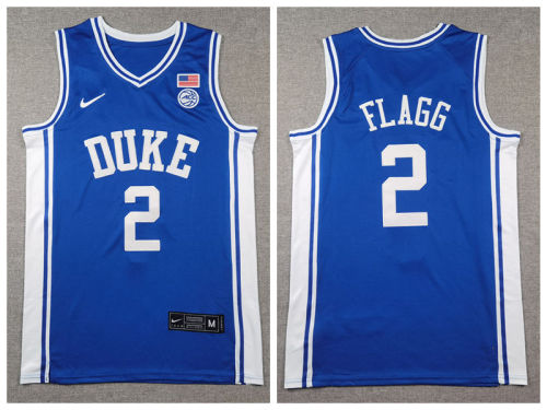 Duke Blue Devils 2 Cooper Flagg College Basketball Jersey Blue