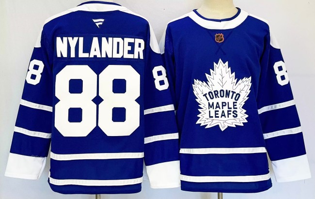 Fanatics Toronto Maple Leafs88 William Nylander Hockey Jersey Blue