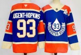 Fanatics Edmonton Oilers 93 Ryan Nugent-Hopkins Ice Hockey Jersey Blue