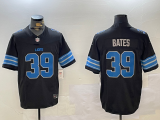 Detroit Lions 39 Jake Bates Football Jersey Black Three Dynasties