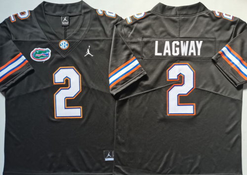 Jordan Florida Gators 2 Dj Lagway College Football Jersey Black