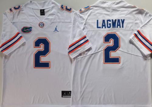 Jordan Florida Gators 2 Dj Lagway College Football Jersey White
